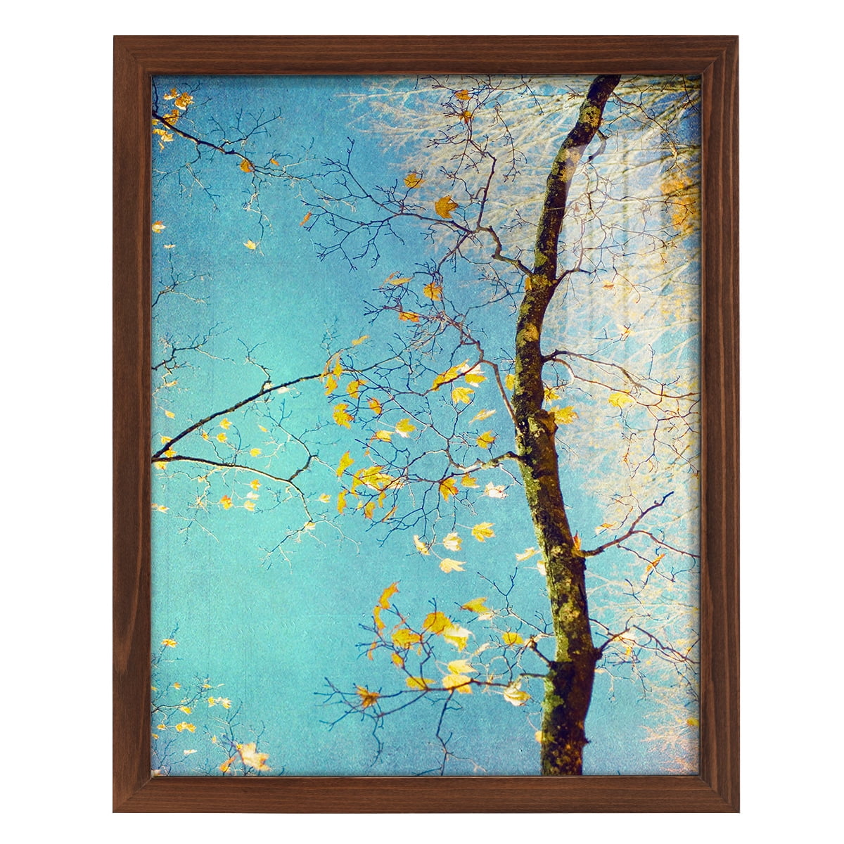 Autumn Tapestry III -Framed Print w/glass-Chestnut