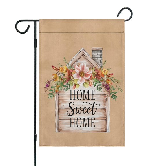 Autumn Thanksgiving Farmhouse Harvest Garden Flag Double Sided Yard Flags for Garden Lawn Indoor Autumn Thanksgiving Christmas 12.5x18inch
