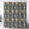 thumbnail image 1 of Autumn Thanksgiving Shower Curtain Autumn Maple Harvest Pumpkin Sunflower Maple Leaf Cartoon Decorative Soundproof Waterprrof Shower Curtain with Hooks for Bathroom Decor, 1 of 8