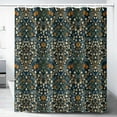 thumbnail image 1 of Retro Shower Curtain Plant Leaves Flowers Vines Decorative Bathroom Shower Curtain Waterproof Shower Curtain with Hooks for Bathroom Decor, 66x72 inch, 1 of 8