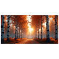thumbnail image 1 of Autumn Themed Forest Landscape Banner Backdrop Party Decoration Background for Fall Festivals Harvest Celebrations Photography Props and Seasonal Decorations, 1 of 7