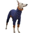 thumbnail image 1 of UOSIA Autumn Thin Warm Dog Onesie Jumpsuit Bodysuit High-Neck Stretchy Greyhound Shirt for Medium Large Dogs, 1 of 6