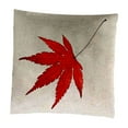 thumbnail image 1 of Autumn Throw Pillow Covers 18x18 Set of 2 - Harvest Maple Leaf Pattern Thanksgiving Home Decor, Farmhouse Linen Cushion Cases for Sofa Couch Indoor Outdoor Fall Seasonal Decorations, 1 of 5