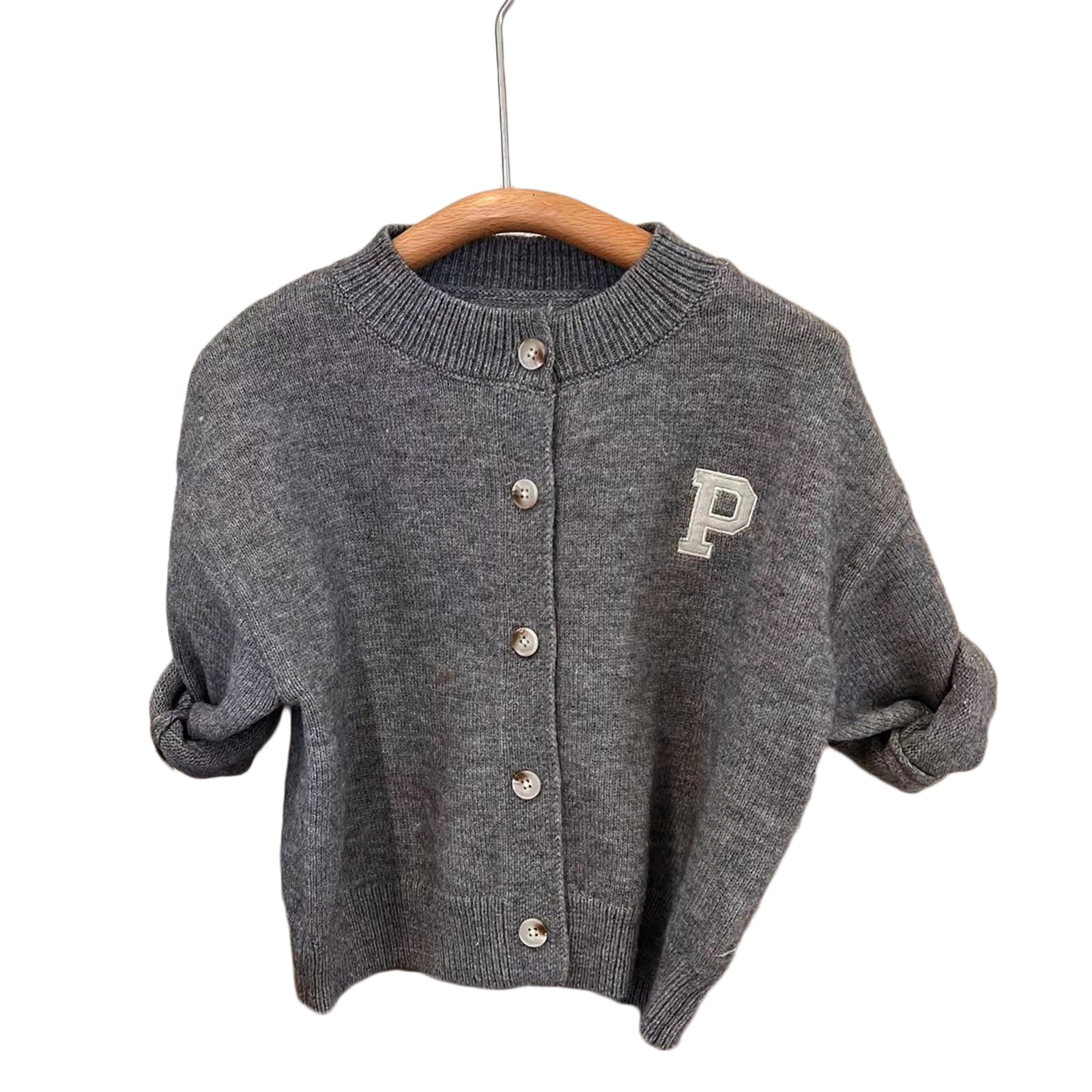 Autumn and Spring Arrival Cartoon and Letters Pattern Long Sleeves Pullover for Boys