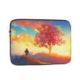 thumbnail image 1 of Autumn Travel Painting Portable Laptop Sleeve Compatible with MacBook Air Notebook Computer Case for Men Women College School Students, 1 of 7