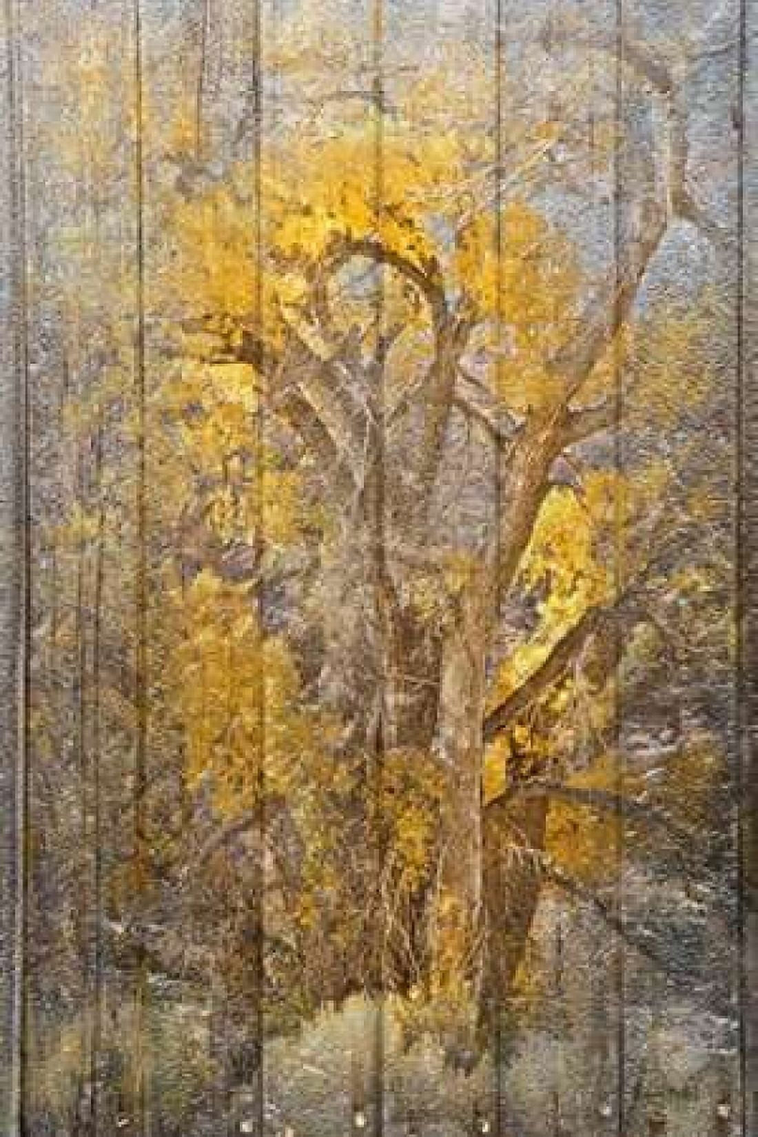 Autumn Tree Canvas Art - Ramona Murdock  (24X36)