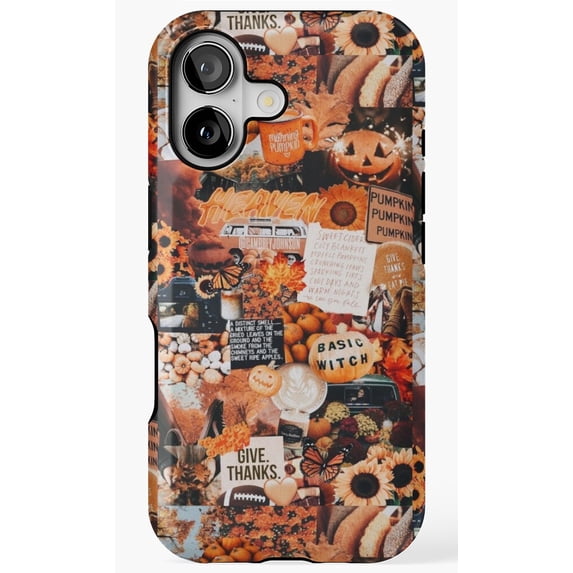 Autumn Vibes Collage Phone Case for iPhone 17 16 15 14 13 12 11 Pro Max