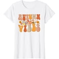 thumbnail image 1 of Autumn Vibes Groovy Design Fall Lover Thanksgiving Day T-Shirt, 1 of 3