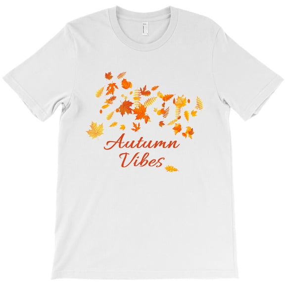 Autumn Vibes, Simple Bold Seasonal Graphic Design For Fall Lovers - Top Pick G20133 Unisex T-Shirt, Up to Size 5XL