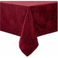thumbnail image 1 of Autumn Vine Damask Tablecloth 60" x 144" in Wine, 1 of 4