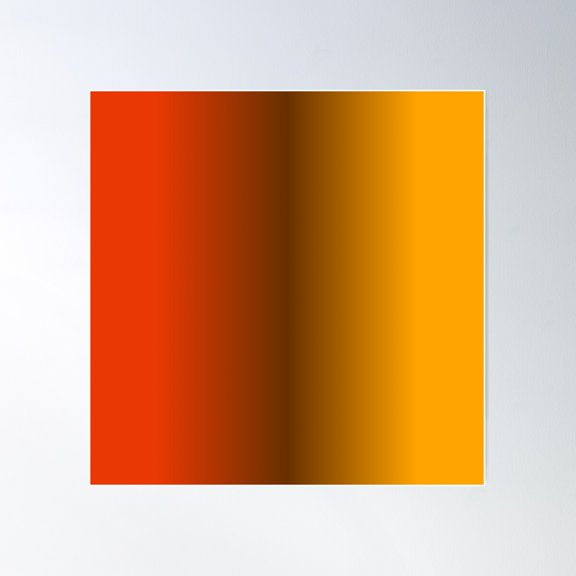 Autumn Vines Poster Wall Art, Modern Wall Decor For Living Room Bedroom, 30x30 UNFRAMED