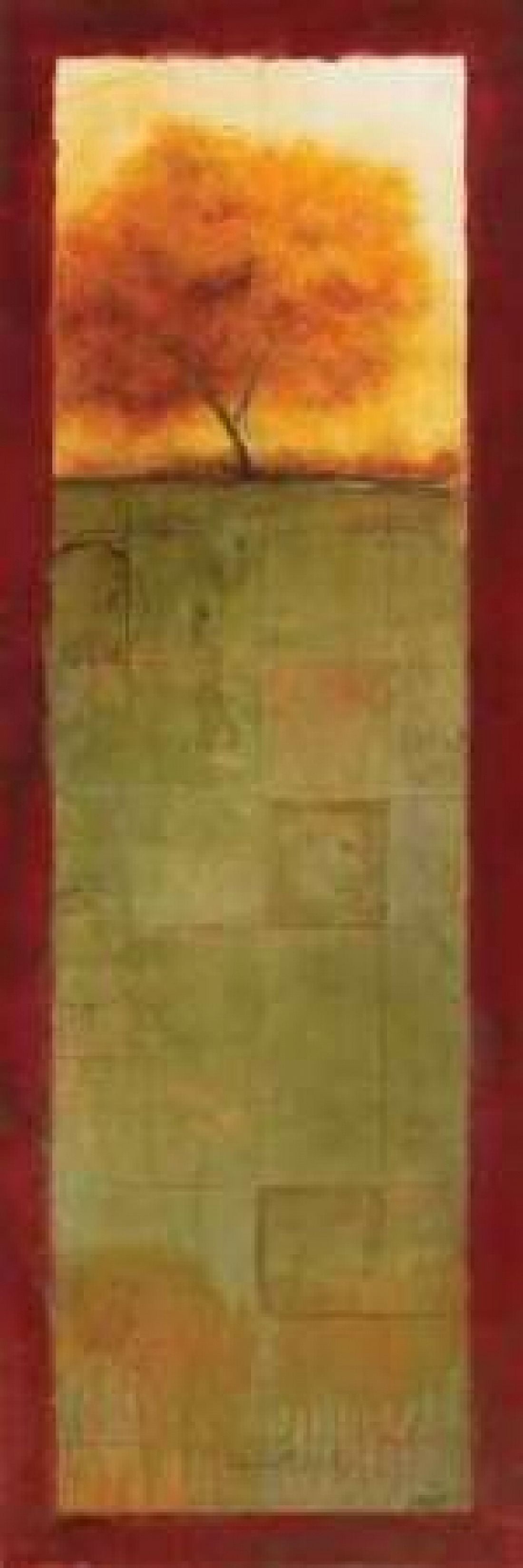 Autumn Vision I Canvas Art - Cheryl Martin (12 x 36)