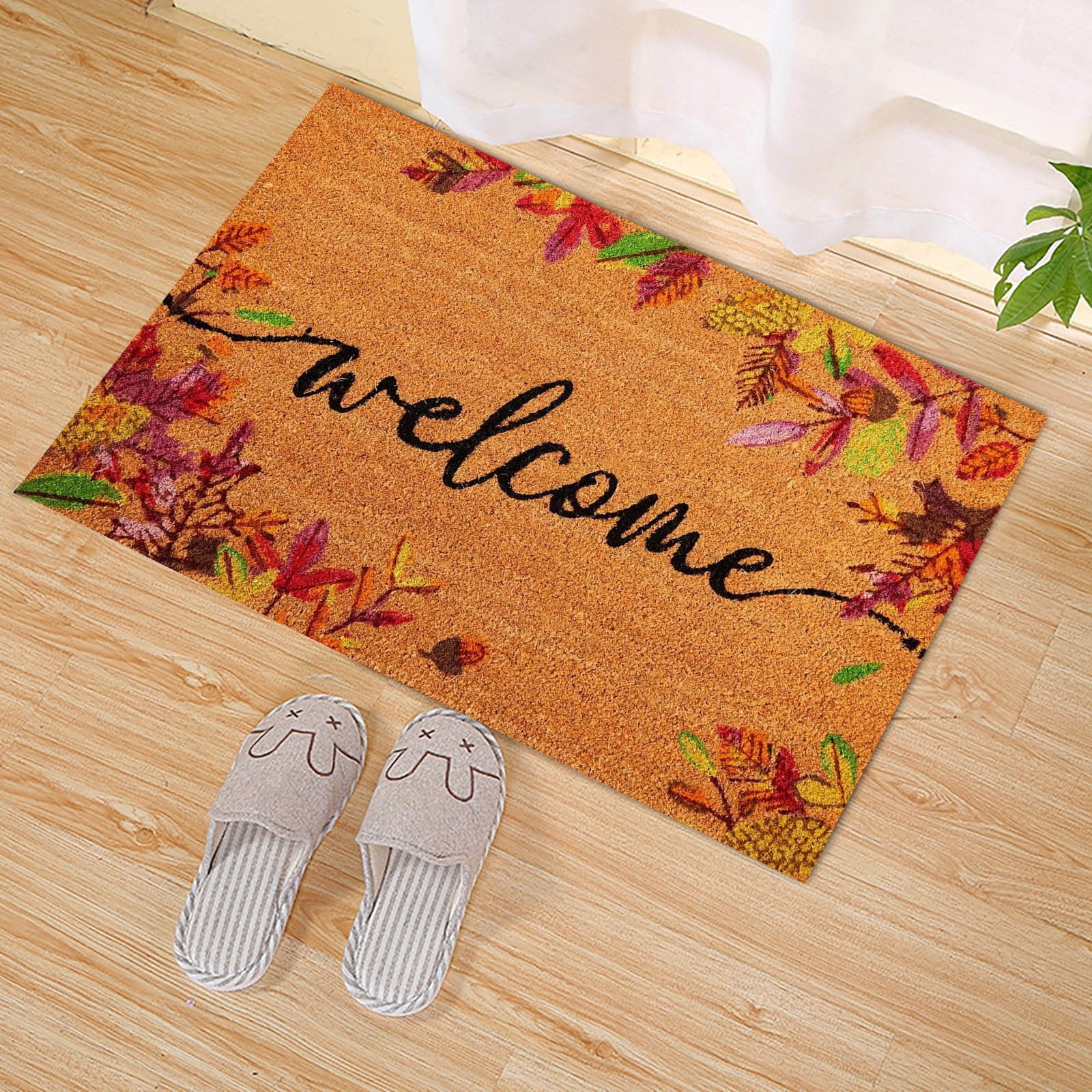 Autumn Warm Color Doormat Doormat Autumn Front Door Doormat