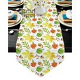 thumbnail image 1 of Autumn Watercolor Plants Maple Leaves Table Runner Tablecloth Placemat Table Mat For Home Wedding Party Decoration Supplies, 1 of 5