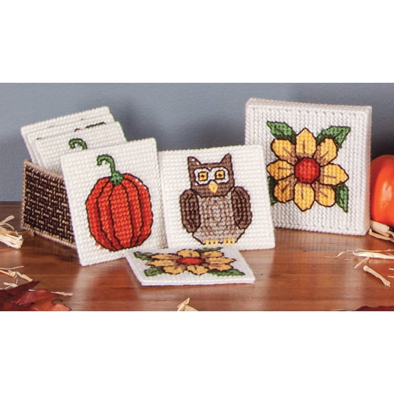 Autumn Welcome Plastic Canvas Ensemble