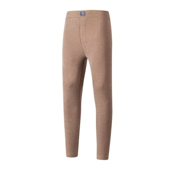 Autumn Winter 2024 Men's Casual Lined Thermal Trousers with Thickened Wool for Cold Weather Comfort and Everyday Wear Work Pants for Men Solid Casual Outdoor Pants Straight Type Trousers