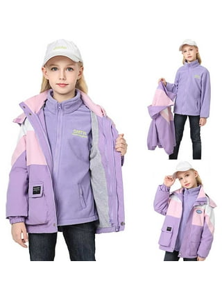 Girls 3 in 1 winter jacket 2025