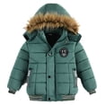 thumbnail image 1 of Autumn Winter Baby Boys Jacket Jacket For Boys Children Jacket Kids Hooded Warm Outerwear Coat For Boy Clothes 2 3 4 5 Yrs, 1 of 6