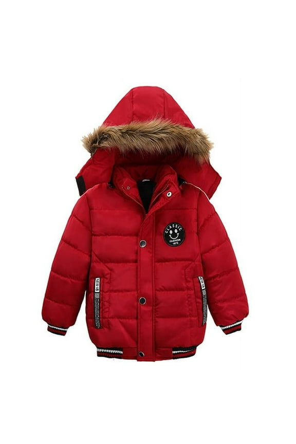 Autumn Winter Baby Boys Jacket Jacket For Boys Children Jacket Kids Hooded Warm Outerwear Coat For Boy Clothes 2 3 4 5 Yrs