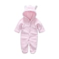 thumbnail image 1 of Autumn Winter Baby Clothes coral fleece Hoodies Fleece Clothes baby girls boys Clothesr newborn toddle clothing rompers Bodysuits One Pieces, 1 of 7