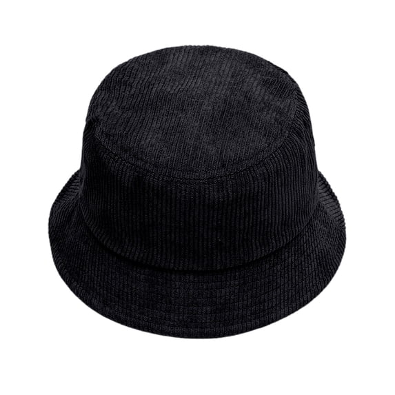 Autumn Winter Corduroy Bucket Fisherman Hat Unisex Street Style Beret Hat Adjustable Bucket Cap