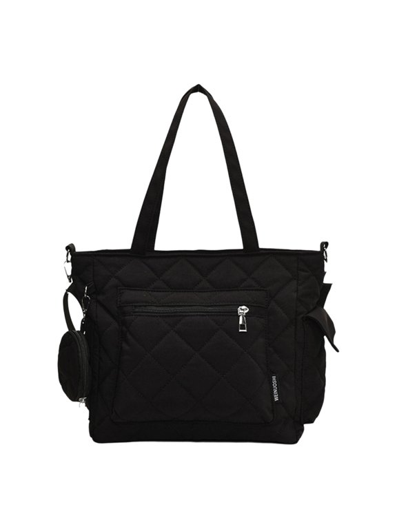 Autumn Winter Crossbody Bag for Women Large Capacity Shoulder Bag Quilted Handbag Messengers Bag Fashion Travel Gym Bag
