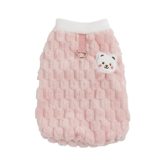 Autumn Winter Dog Cardigan - Thick Coral Pet Sweater, Warm ...