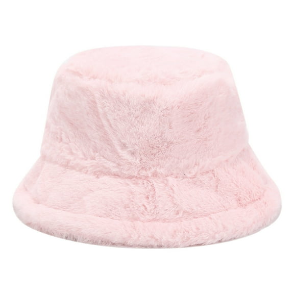 Autumn Winter Fisherman Bucket Hat Adjustable Warm Solid Design for Outdoor Enthusiasts and Daily Comfort