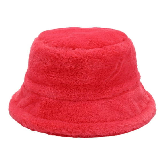 Autumn Winter Fisherman Bucket Hat Adjustable Warm Solid Design for Outdoor Enthusiasts and Daily Comfort