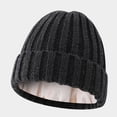 thumbnail image 1 of Autumn and Winter Hats for Women Solid Warm Knit Ding Hat Wool Hat Winter Hates Woodsman Hats Men Hat Warm Warm Hats for Men Winter Trapper Hat with Bill 1 Caps Hat Holder Car Hat Winter New, 1 of 3