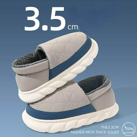 Autumn/Winter Indoor Anti-slip Thick-soled Slippers