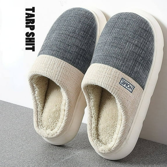 Autumn/Winter Indoor Anti-slip Thick-soled Slippers