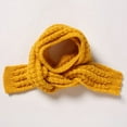 thumbnail image 1 of Autumn Winter Kids Boys Girls Knitted Scarf Soft Warm Neckerchief for Baby Women Neck Scarves (Yellow,118cm), 1 of 7