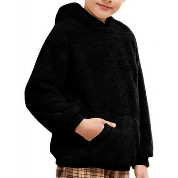 Autumn Winter Kids Hooded Hoodies Children Long Sleeve Casual Sweatshirt