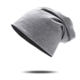 thumbnail image 1 of Autumn Winter Knitted Beanie for Women with Printed Letters, Postpartum Hat, Hip-Hop Street Dance Pullover Hat, Sleep Cap for Men, 1 of 10