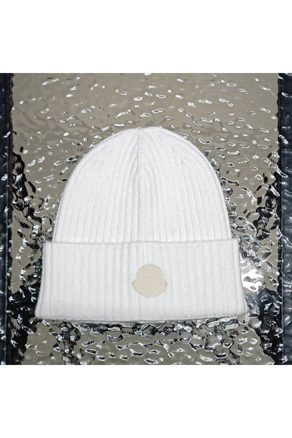 Autumn Winter Knitted Hat Simple Warm Pullover Yarn Hat Cold Hat