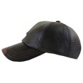 thumbnail image 1 of Autumn Winter Men's Baseball Hat Trendy Leather Adjustable Comfortable Versatile Occasions, 1 of 4