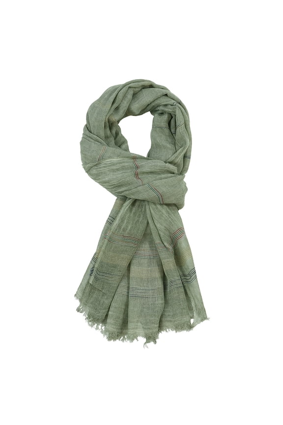 Autumn Winter Men's Cotton Scarf, Men's Neckerchief Basic Scarf