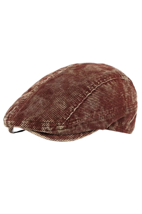 Autumn Winter New Corduroy Hat Men Women Reversible Beret British Retro Duckbill Cap Street Forward Hat
