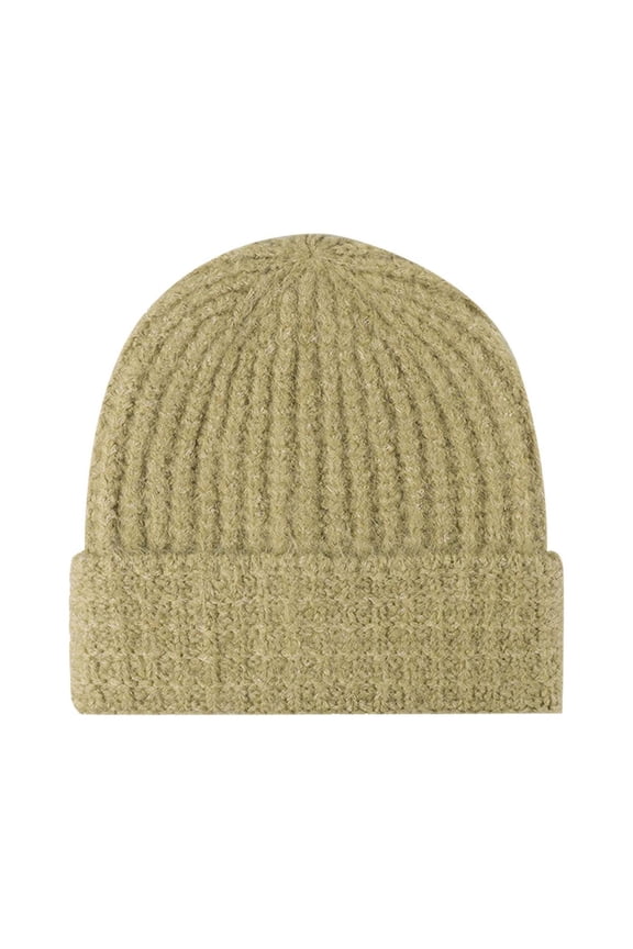 Autumn And Winter Outdoor Men's Fashion Personality Warm Thick Woolen Hat Knitted Hat Men's Winter Clothes Mens Hats for Winter Man Snow Hat over Ear Cap Snow Bonnet Took Hat Winter Trapper Hats Men