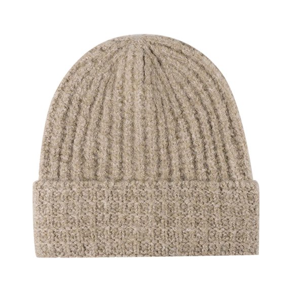 Autumn And Winter Outdoor Men's Fashion Personality Warm Thick Woolen Hat Knitted Hat Men's Winter Clothes Mens Hats for Winter Man Snow Hat over Ear Cap Snow Bonnet Took Hat Winter Trapper Hats Men