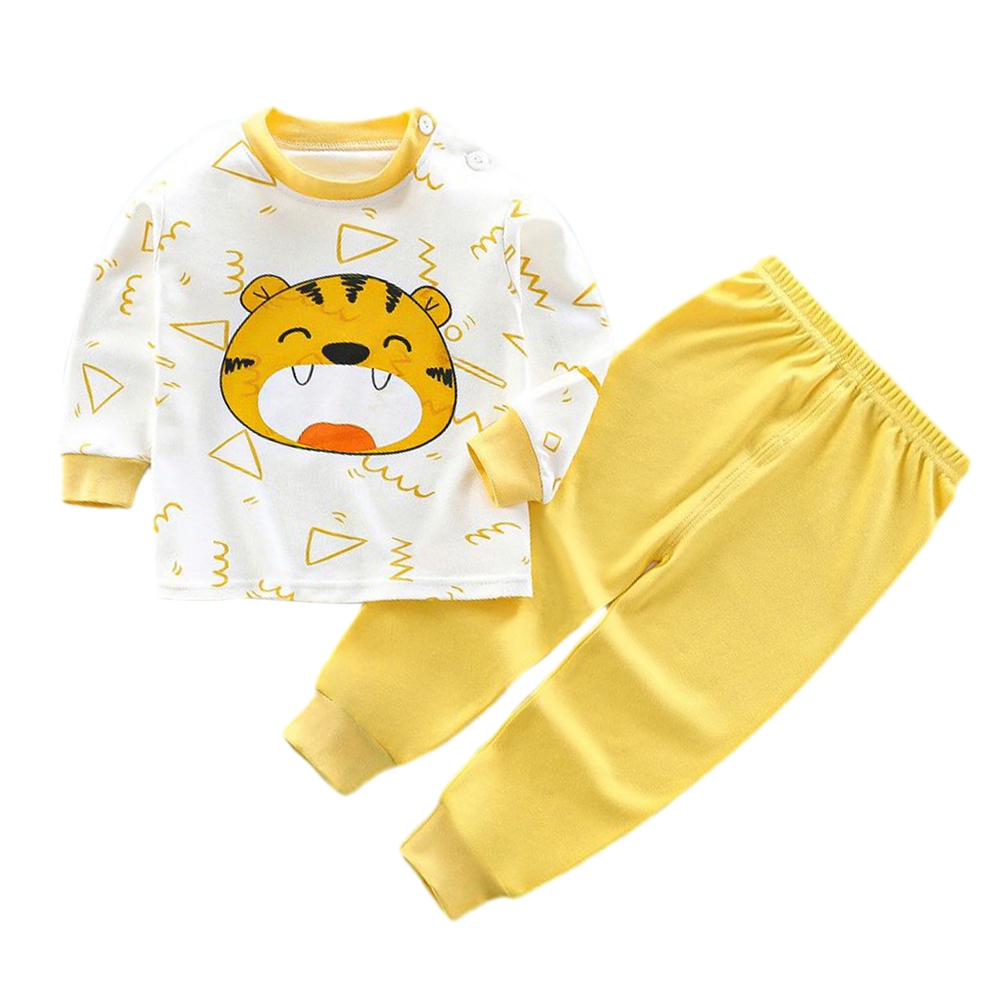 Autumn Winter Pajama Set Baby Long Johns Boy's Girl's Home Wear