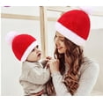 thumbnail image 1 of Autumn Winter Parent-child Knitted Hat Plaid Pattern Plush Ball Decoration Windproof Warm Cap, 1 of 1