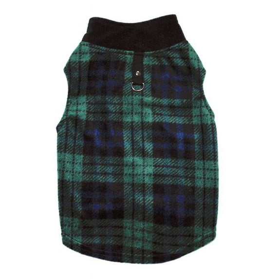 Autumn Winter Pet Sleeveless Vest Costume Clothes Small Medium Large Dogs Winter Velvet Vest Shirt,S,Green