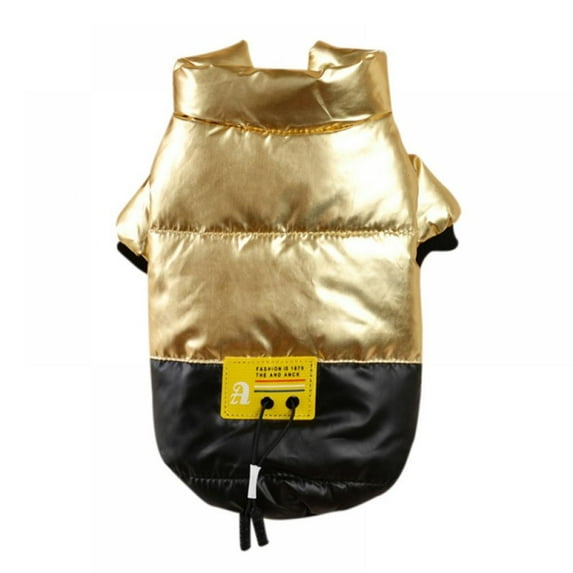 Autumn Winter Pet Stand-up Collar Buttons Coat for Dogs Puppy