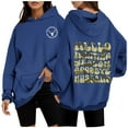 thumbnail image 1 of Autumn Winter Printed Hoodie For Women Long Zipper Sweater Whole Color Drawstring Casual Hoodie Womens Snap Hoodies Sports Sweatshirts for Women Zipper Tunic Women Woman Hoodies with Zippers Hoodie, 1 of 6