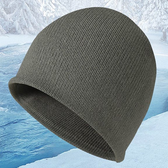 Autumn and Winter Reflective Knit Hat Night Reflective Silk Outdoor Sports Windproof Warm Woolen Hat down Trapper Hat Warm Cap Trapper Hats for Women Hats with Ears Winter Hat Trapper Rabbit