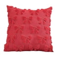 thumbnail image 1 of Autumn Winter Solid Color Quilted Pillow Cover for Living Room Sofa and Bedroom, 1 of 4