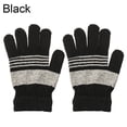 thumbnail image 1 of Autumn Winter Touch Screen Windproof Thicken Knitted Gloves Hand Warmer Full Fingered Mittens Short Wrist Gloves BLACK, 1 of 8
