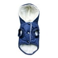 thumbnail image 1 of Autumn Winter Warm Dog Padded Coat Vest For Small Breeds Teddy Puppy Pet Apparel Outerwear, 1 of 7
